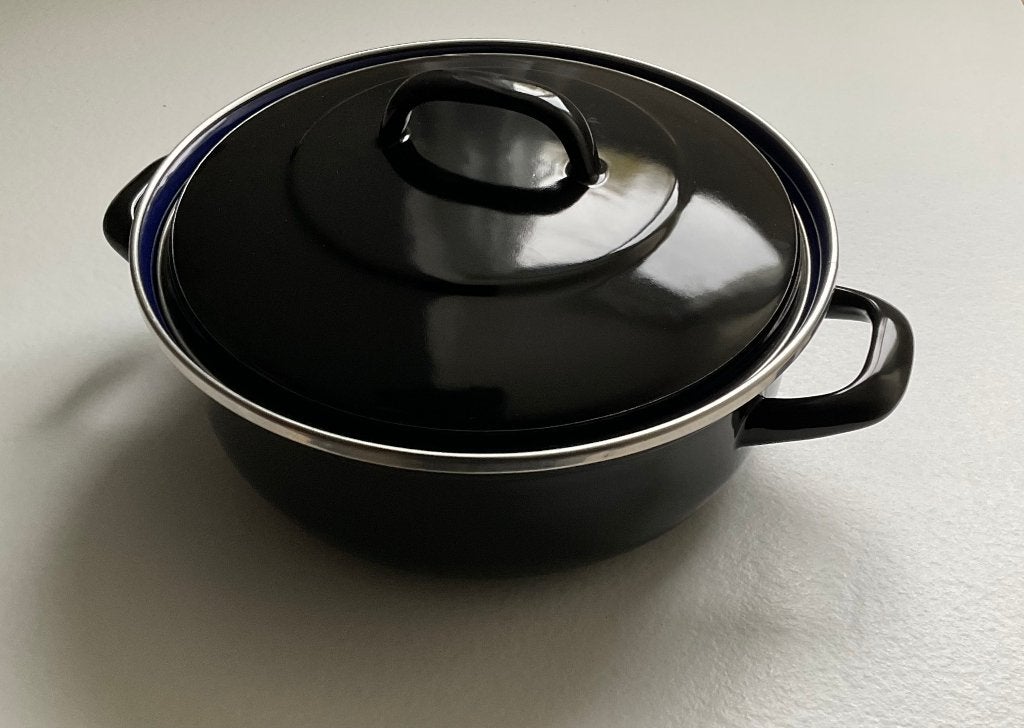 BK Fortalit Emaille braadpan  (geëmailleerd) staal, Ophalen, Overige materialen, Gebruikt, Braadpan
