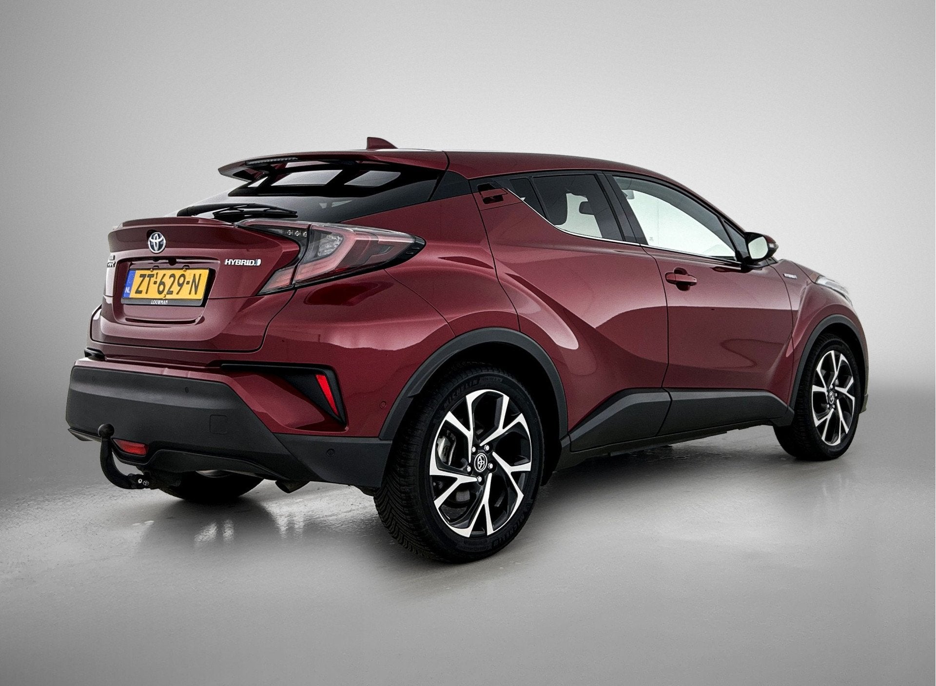 Toyota C-HR 1.8 Hybrid Style | Dealer onderhouden | Dodehoek, Auto's, 12 maanden, Stof, 4 cilinders, 122 pk