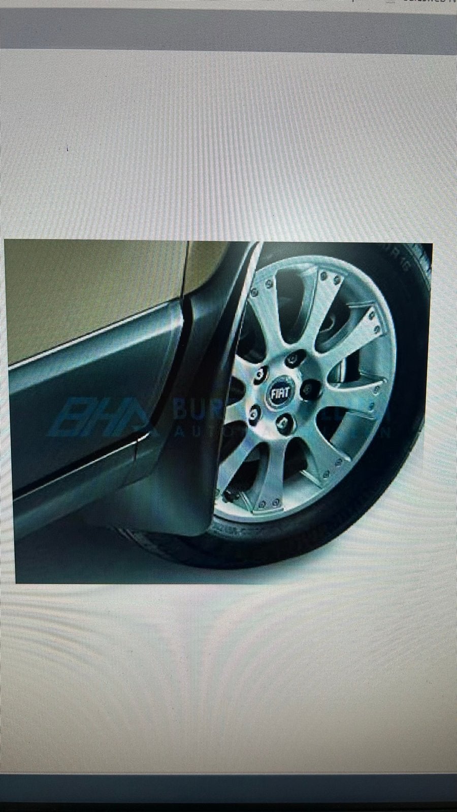 Spatlappenset Fiat Sedici voorzijde - Origineel & Nieuw, Ophalen of Verzenden, Nieuw