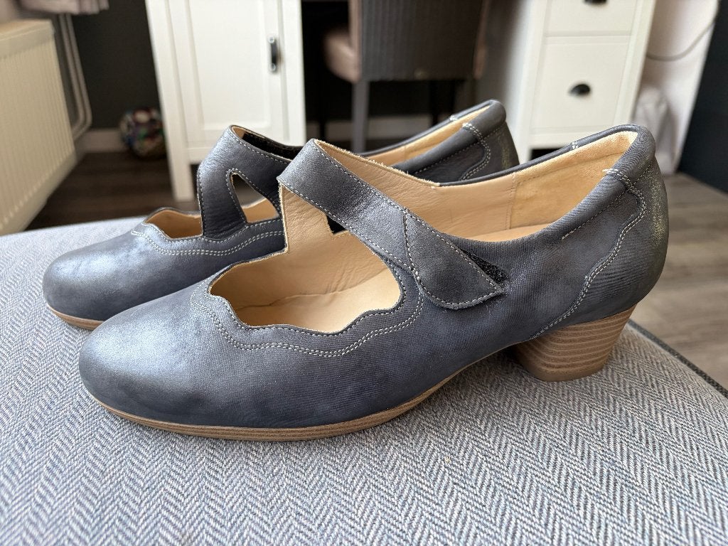 Durea BANDSCHOENEN / INSTAPPERS mt 39 wijdte K - WD014, Waddinxveen, Durea, Instappers, Ophalen of Verzenden