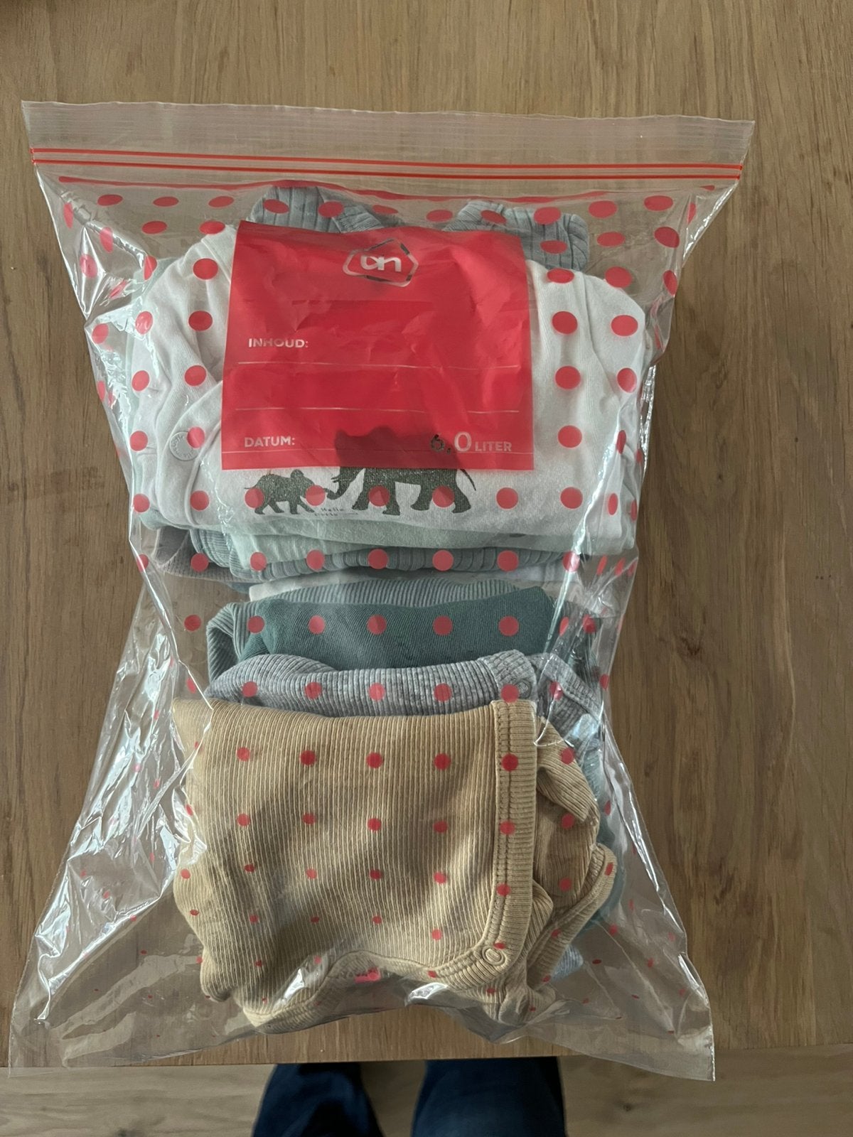 Prematuur maat 44 kledingpakket (1), Verzenden, Gebruikt