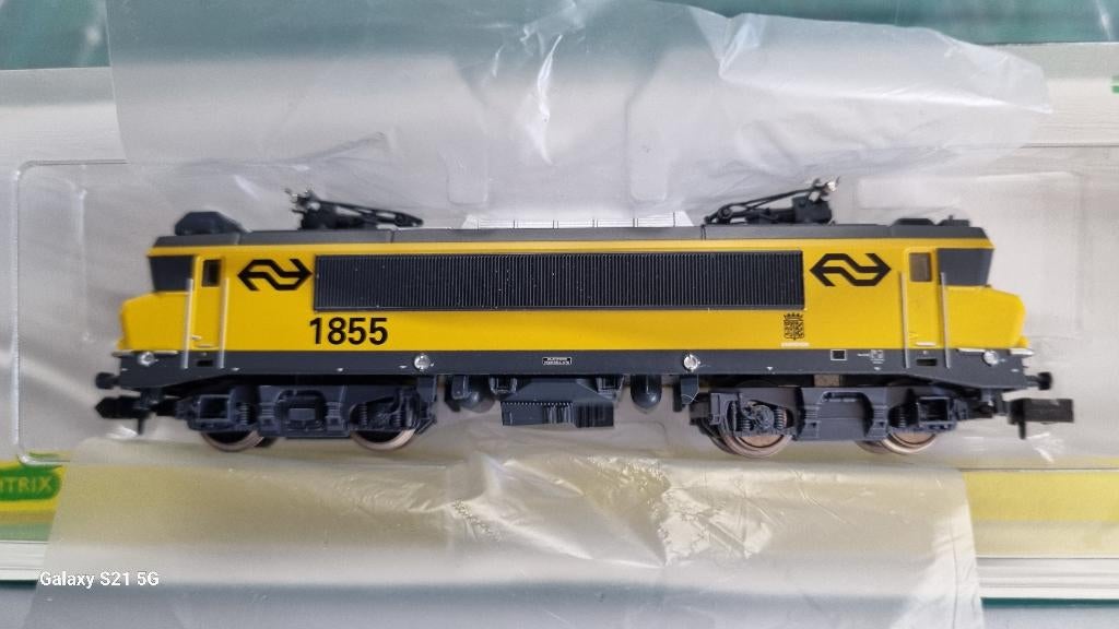 MINITRIX 12187 DCC 1855 NS “Eindhoven”, Hobby en Vrije tijd, Modeltreinen | N-Spoor, Zo goed als nieuw, Locomotief, Gelijkstroom