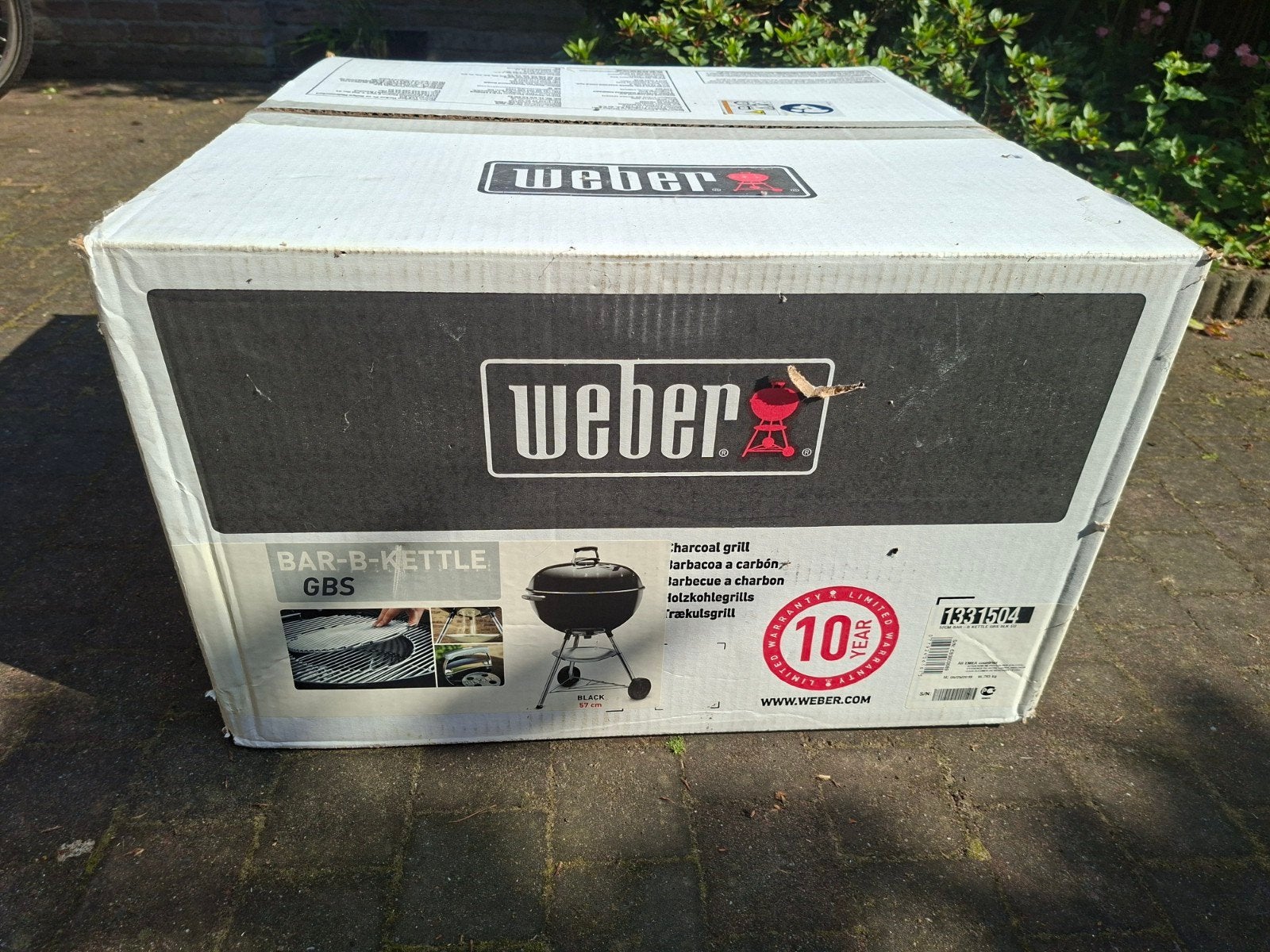 Weber Bar-B-Kettle GBS Houtskoolbarbecue 57 cm - Nieuw, Ophalen of Verzenden, Nieuw, Weber