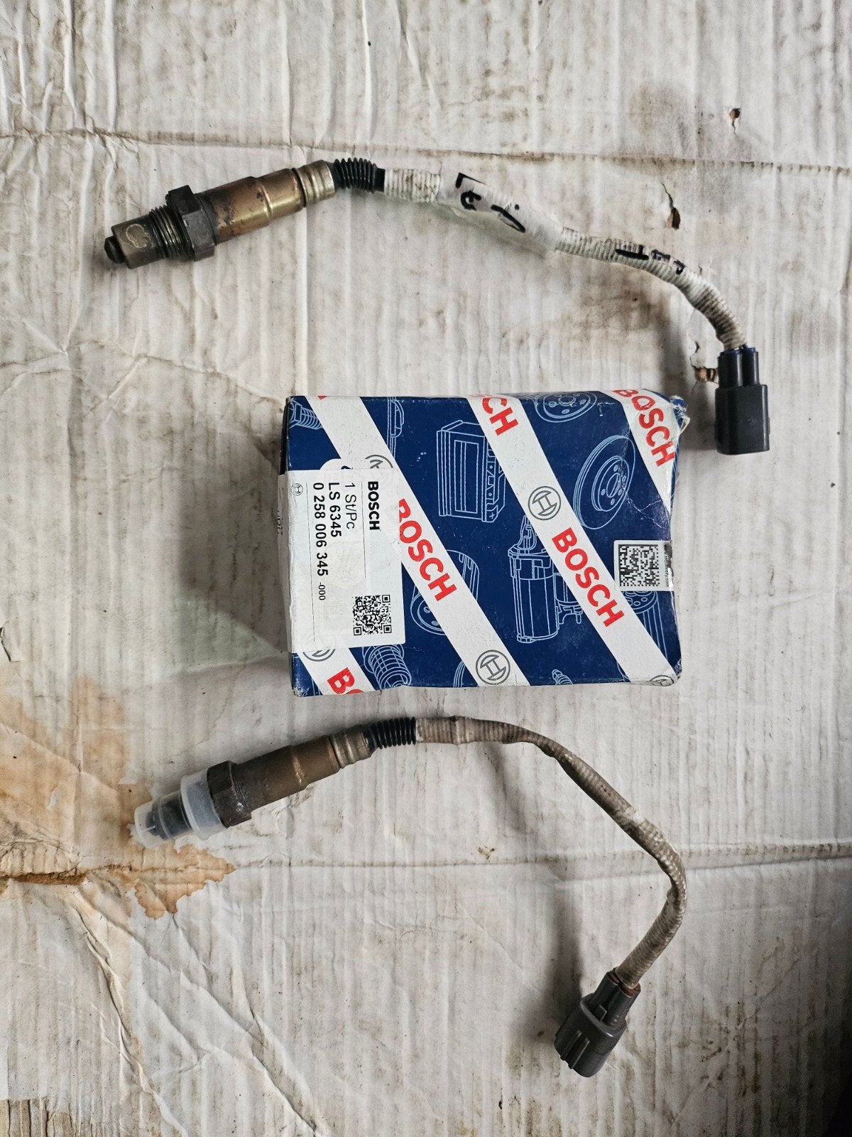 Set lambdasonde peugeot 107, Auto-onderdelen, Uitlaatsystemen, Ophalen of Verzenden, Peugeot