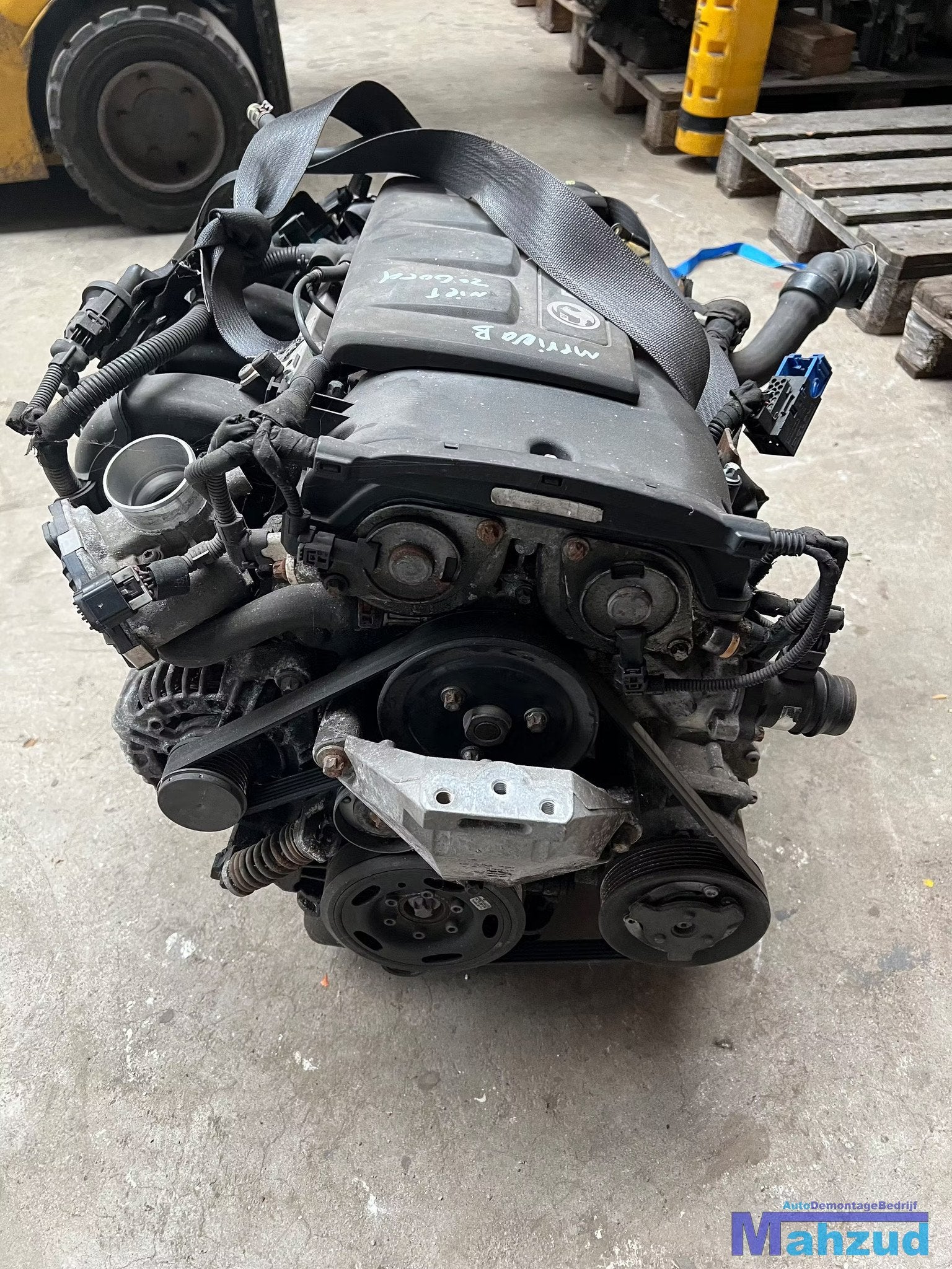 OPEL MERIVA B 1.4 Motorblok motor A14XER Schade, Gebruikt, Opel Automobile GmbH, Ophalen of Verzenden, Kontakt@opel-infoservice.de