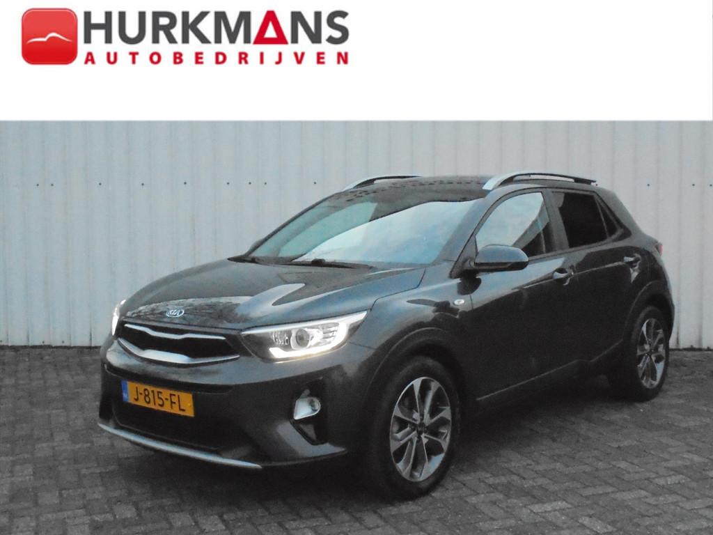Kia Stonic 1.0 T-GDi 100PK SPORTSLINE NETTE NL-AUTO, 450 kg, Gebruikt, Leder en Stof, 49 €/maand