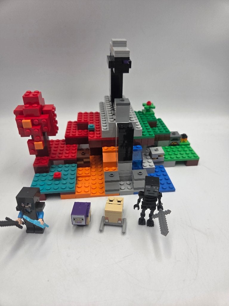 Lego Minecraft 21172 The Ruined Portal, Minecraft, Lego, Ophalen of Verzenden, Zo goed als nieuw