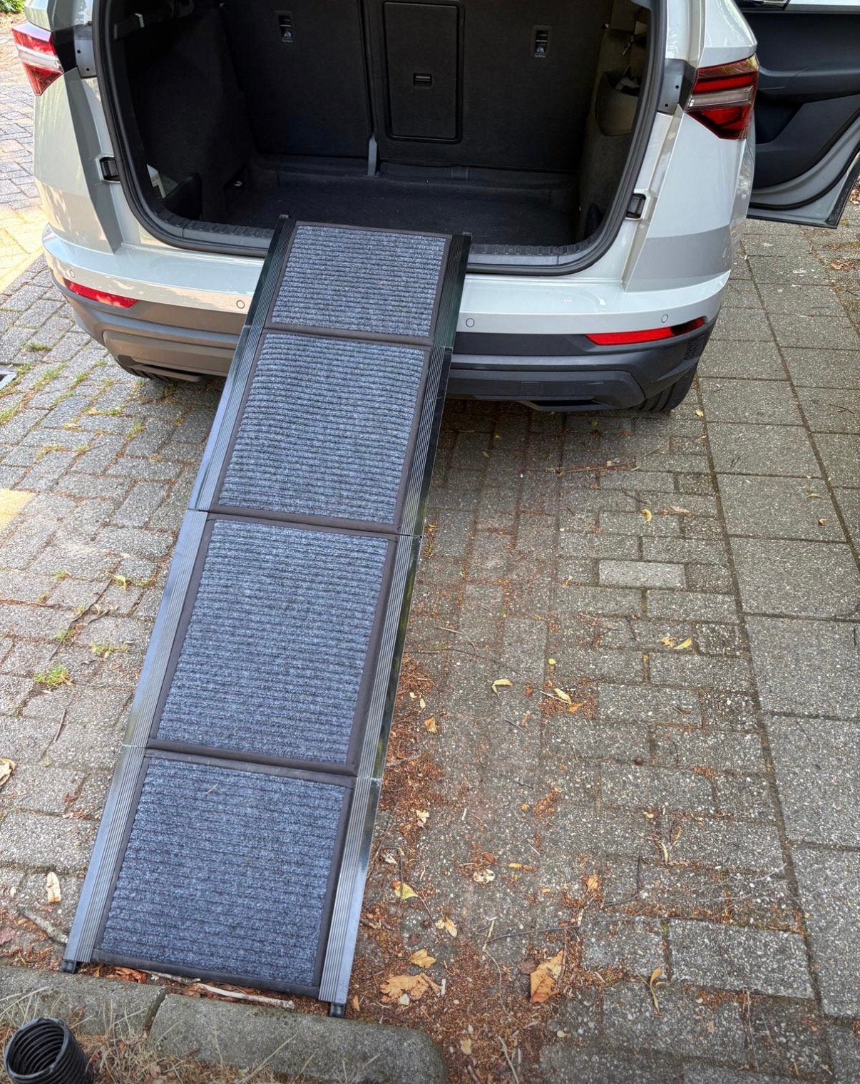 Hondenloopplank, Ophalen, Zo goed als nieuw