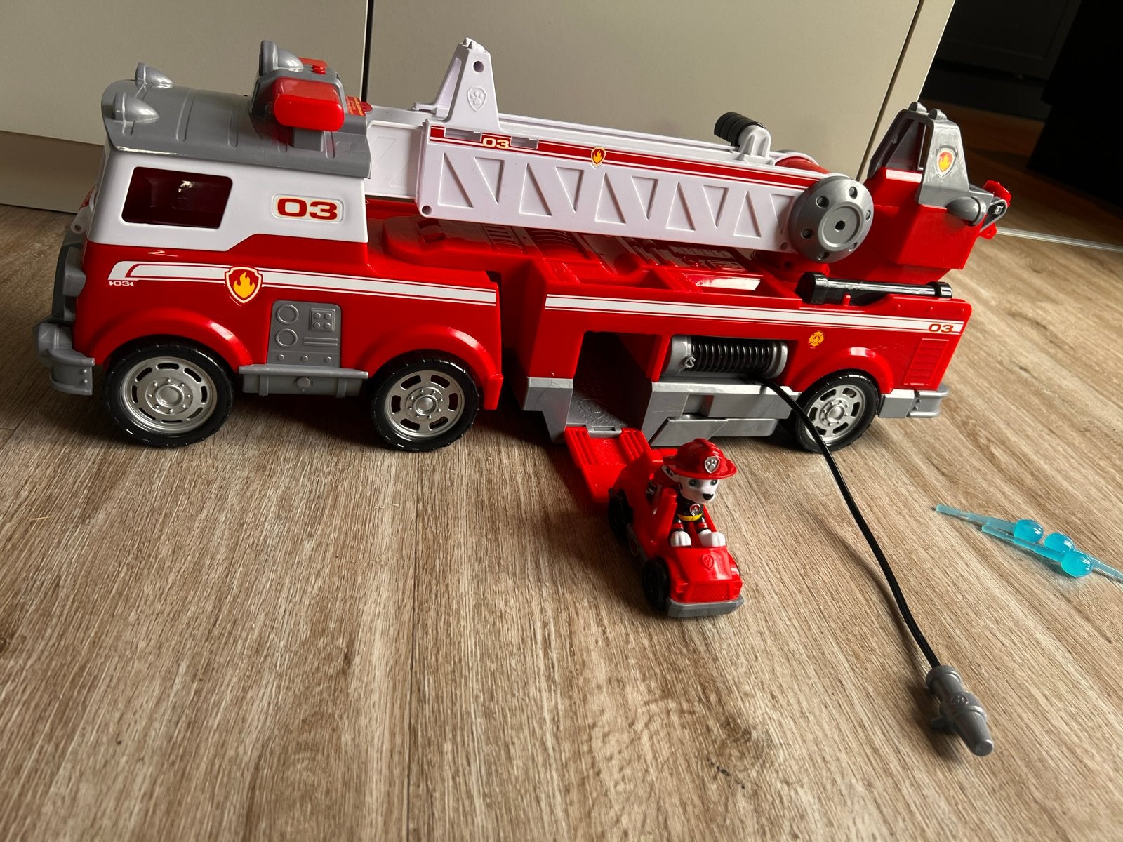 Paw Patrol Ultimate Rescue Brandweerwagen, Ophalen, Zo goed als nieuw