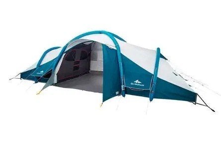 Quechua 8.4 opblaasbare tent, Ophalen, Zo goed als nieuw, Tot en met 4
