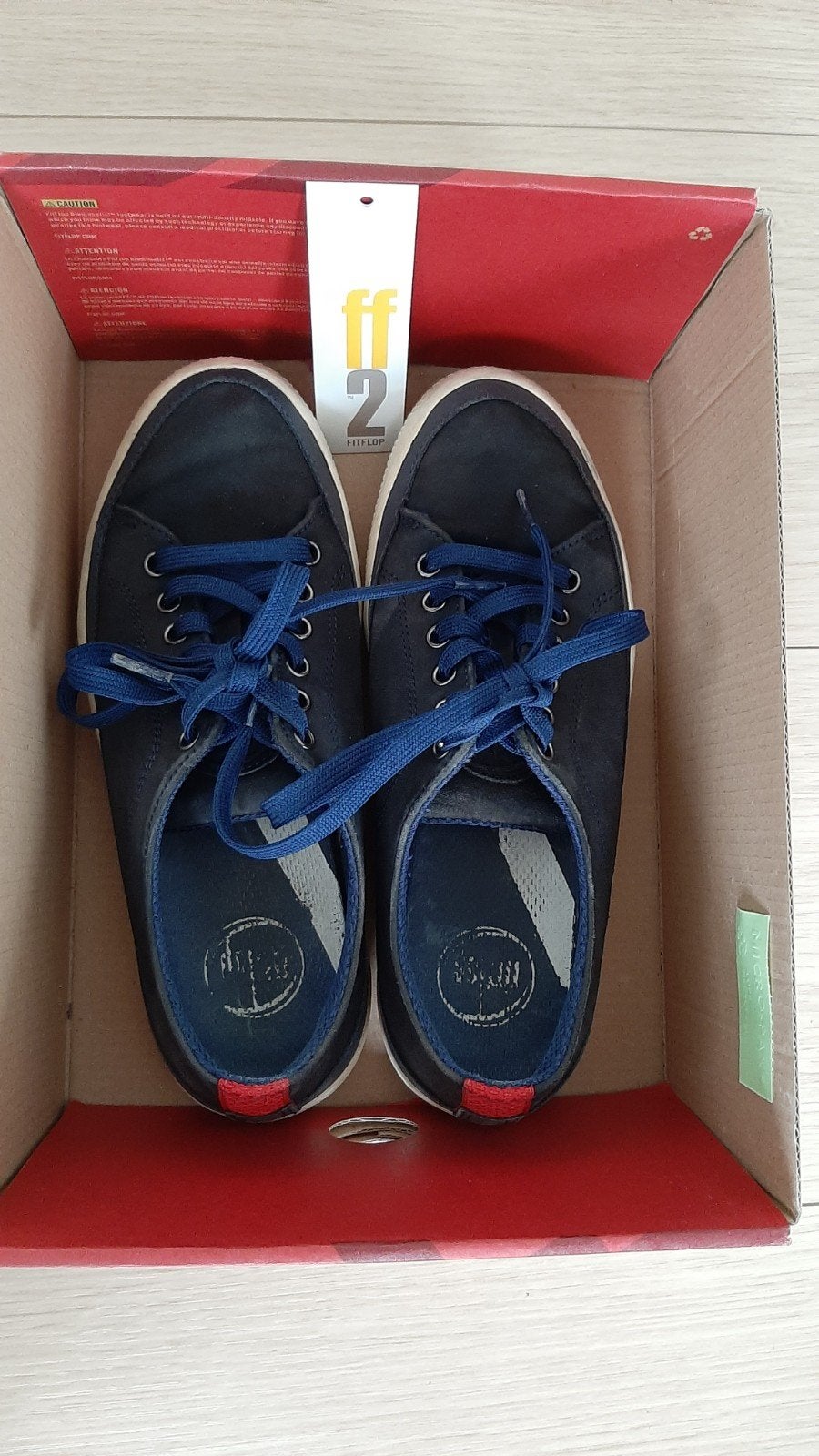 Te koop fitflop sneakers maat 37 kleur blauw suede, Sport en Fitness, Dansen, Ophalen of Verzenden