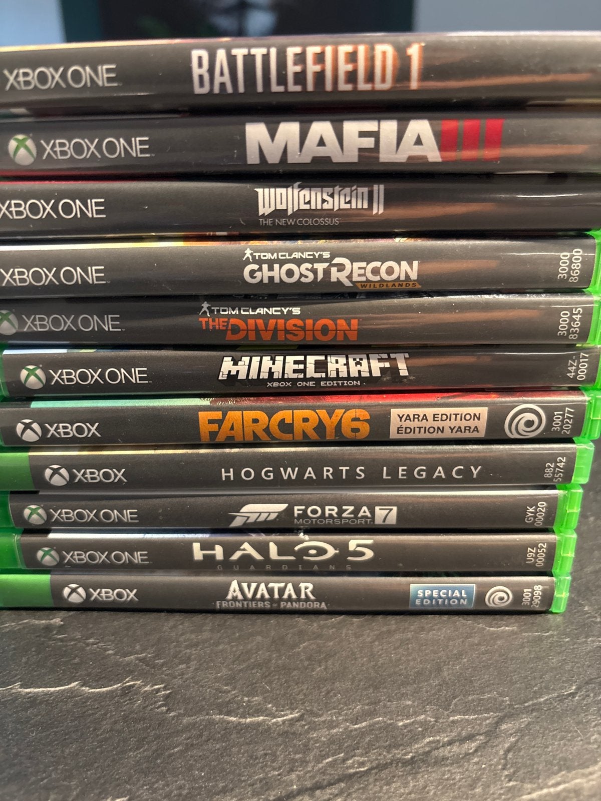 Diverse Xbox One Spellen - Battlefield, Mafia, Hogwarts, etc, Spelcomputers en Games, Games | Xbox One, Online, 1 speler, Zo goed als nieuw