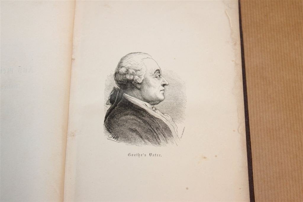 Aus Meinem Leben — Goethe Autobiografie [1870], Antiek en Kunst, Ophalen of Verzenden