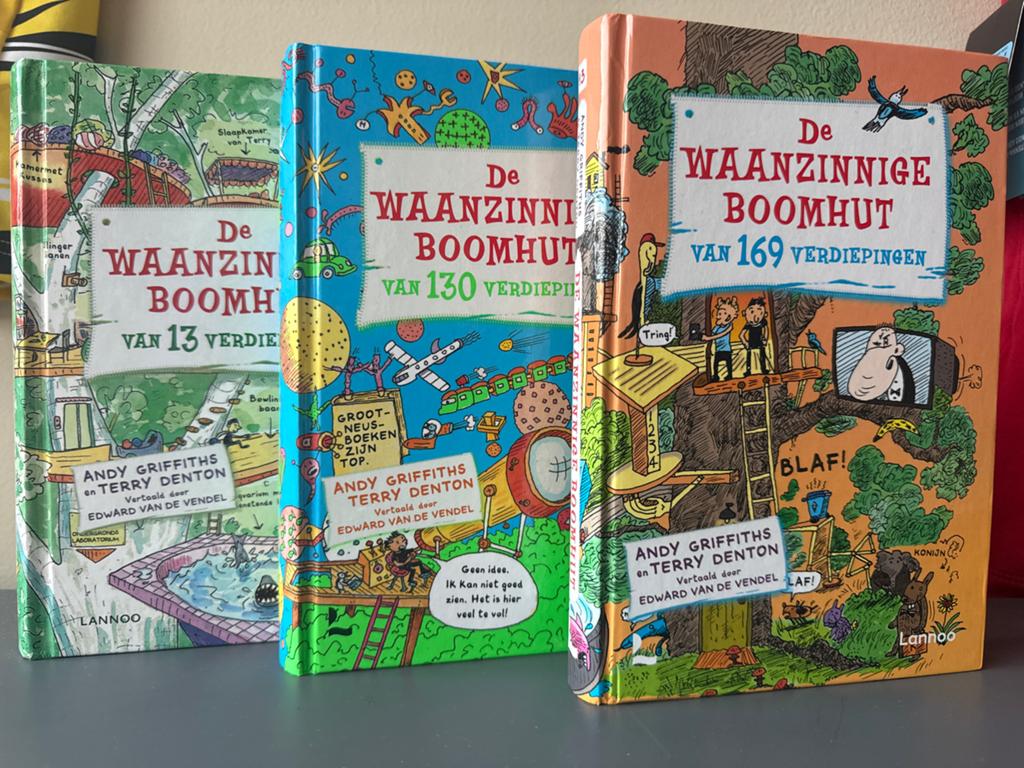 De Waanzinnige Boomhut serie - 3 boeken, Boeken, Ophalen, Zo goed als nieuw, Fictie