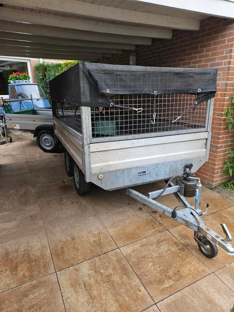 Kipper b rijbewijs 750kg loofrekken. Dubbelasser, Auto diversen, Aanhangers en Bagagewagens, Ophalen of Verzenden