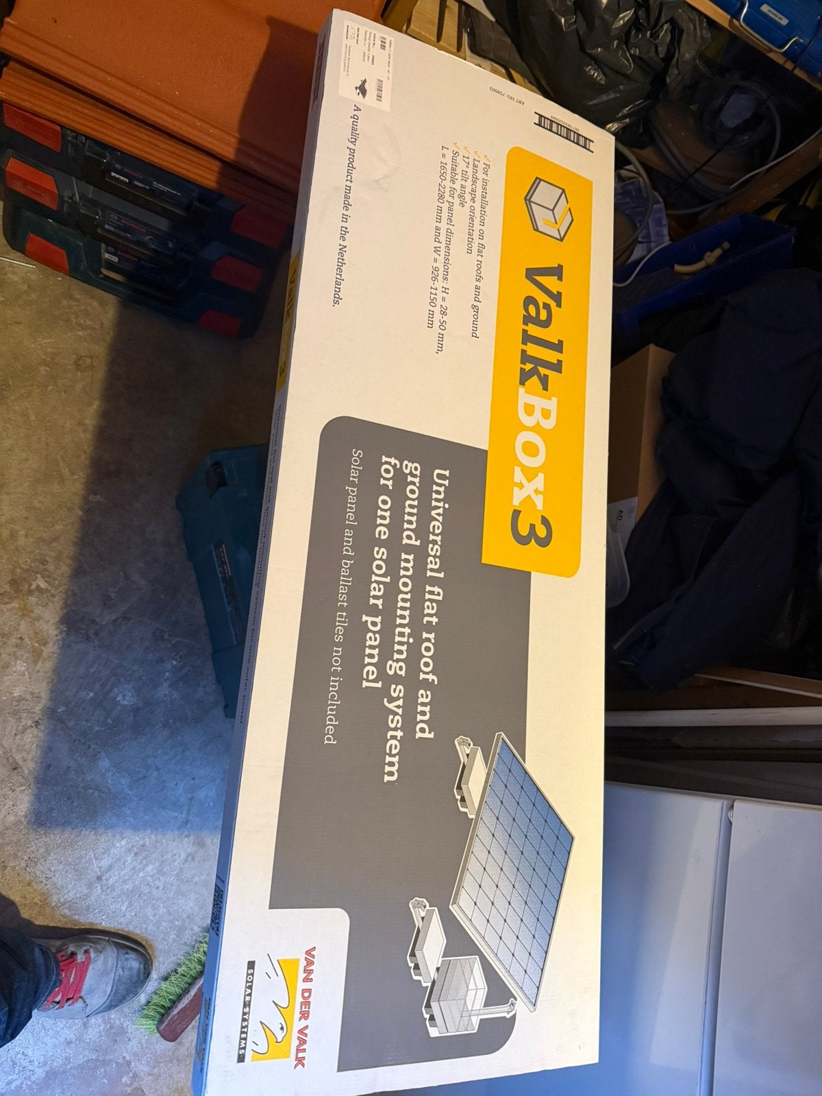 Valkbox 3, Ophalen, Zo goed als nieuw