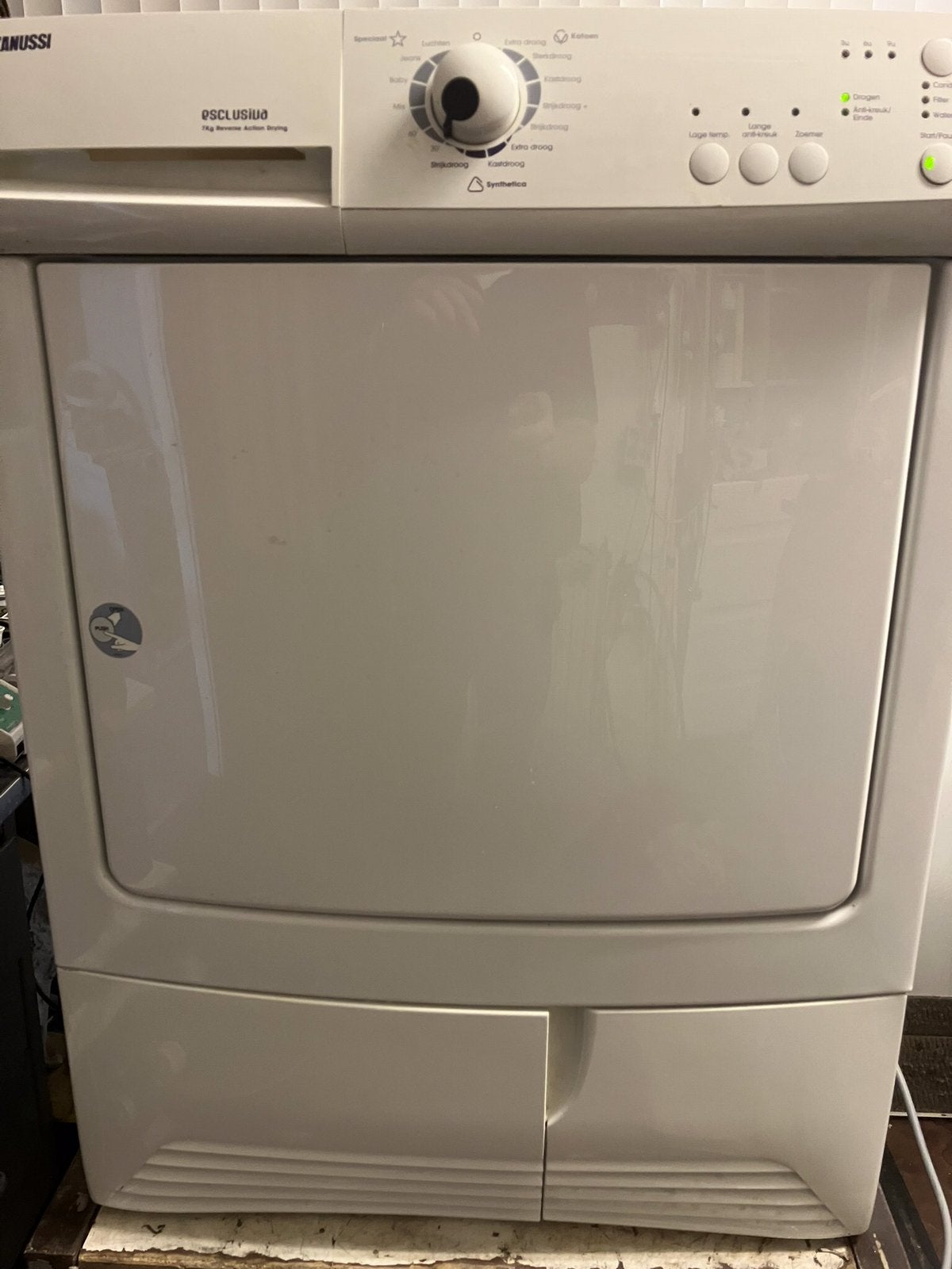 ZANUSSI CONDENSDROGER TE KOOP, Ophalen, 6 tot 8 kg, Minder dan 85 cm, Refurbished