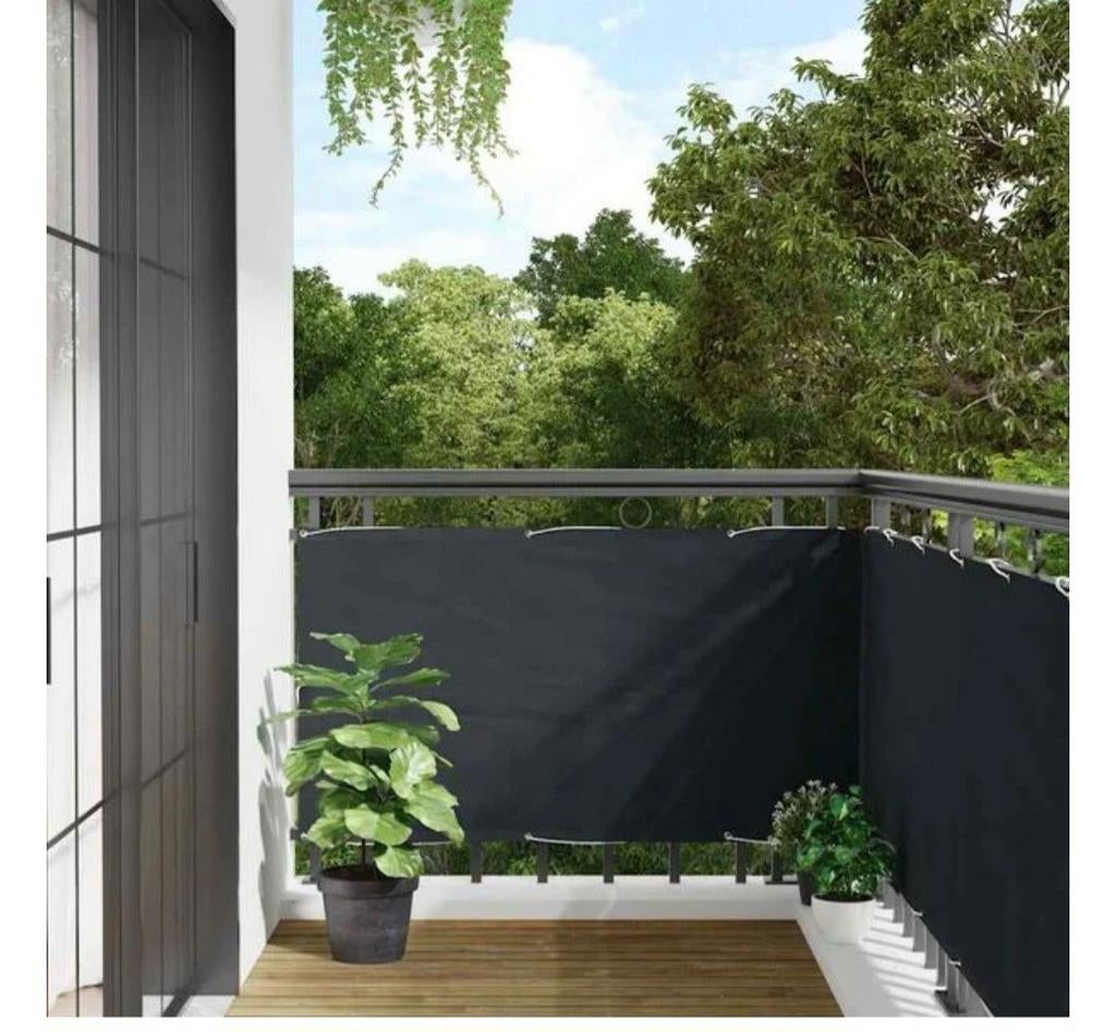 Balkonscherm 90x700 nieuw!antracietgrijs, Tuin en Terras, Tuinschermen, Ophalen of Verzenden, Nieuw, 200 cm of meer, 150 tot 200 cm