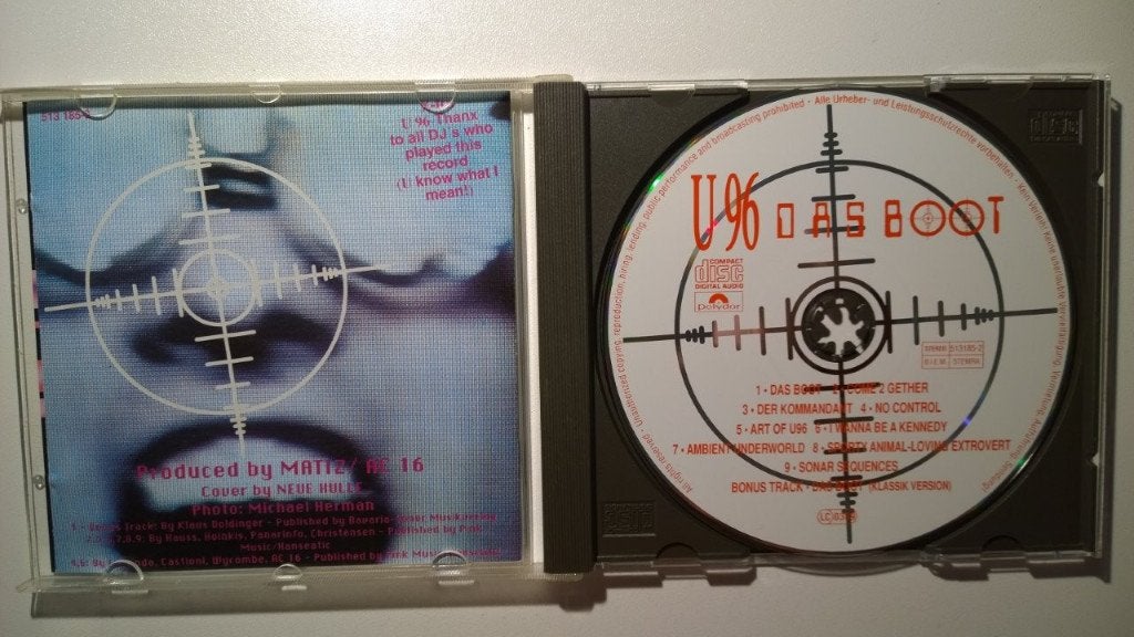 U96 - Das Boot, Ophalen of Verzenden, Zo goed als nieuw, Dance, Album