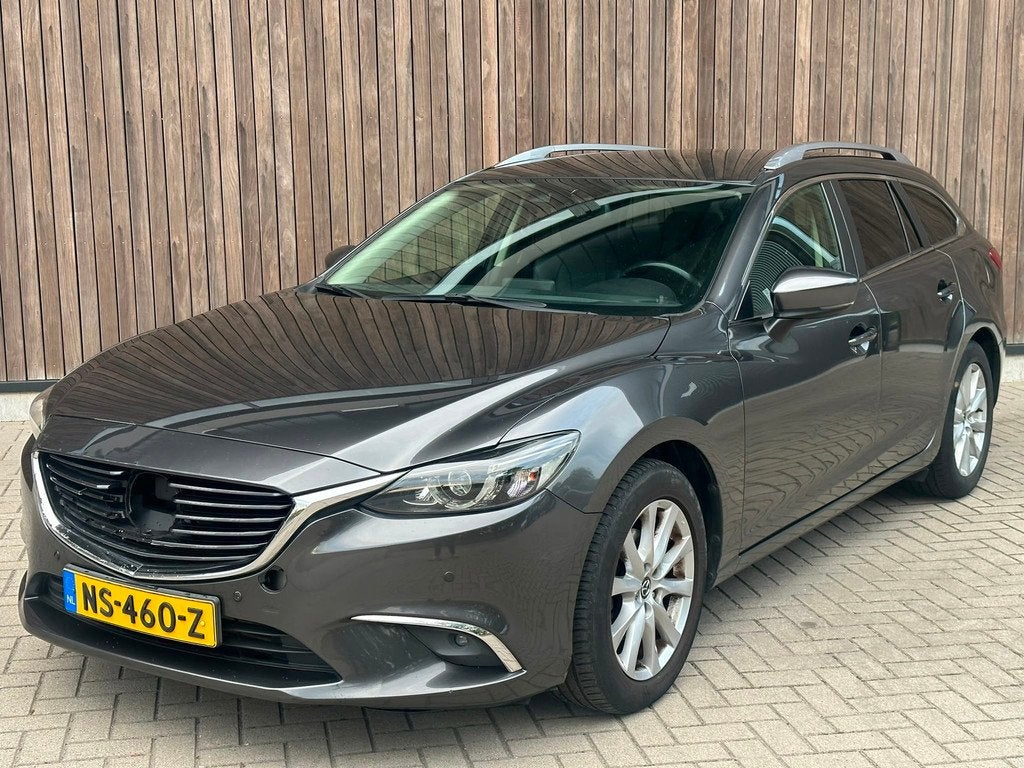 Mazda 6 Sportbreak 2.2D SkyActiv-D 150 Skylease GT, Auto's, Mazda, 730 kg, Gebruikt, Euro 6, 4 cilinders