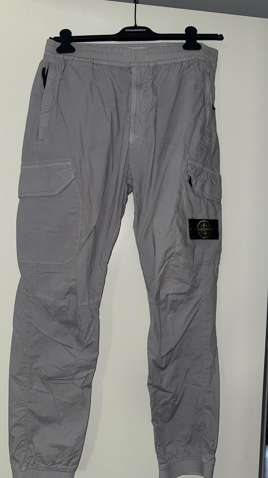 Stone island broek maat M, Ophalen of Verzenden, Zo goed als nieuw, Maat 48/50 (M), Grijs