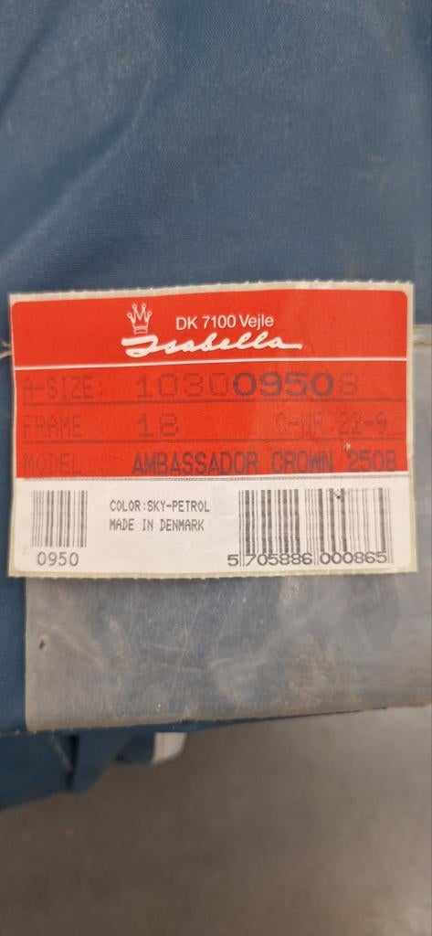 Isabella Ambassador Crown 2508 Voortent (A-maat 1030), Ophalen, Gebruikt