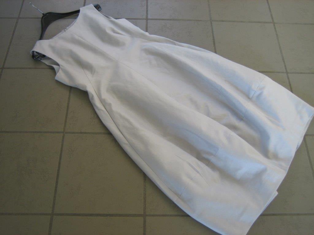 Prachtige elegante zachtgrijze jurk COS 42 COCOON snazzeys, COS, Verzenden, Maat 42/44 (L), Nieuw