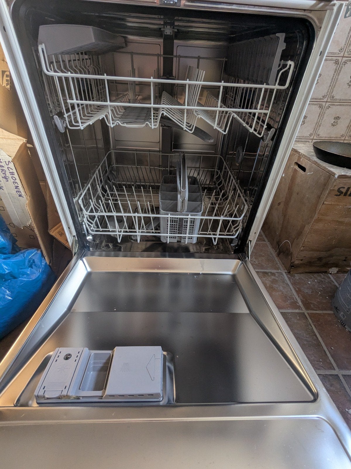 NEFF S9IT1F Inbouw Vaatwasser, Ophalen, Gebruikt, 60 cm of meer, Eco programma