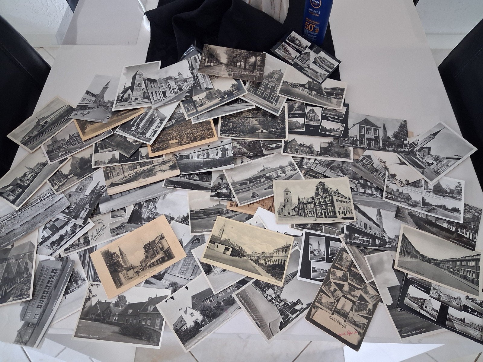 Prachtige verzameling oude ansichtkaarten Naaldwijk 71 stuks, Verzamelen, Ansichtkaarten | Nederland, Ophalen, Voor 1920