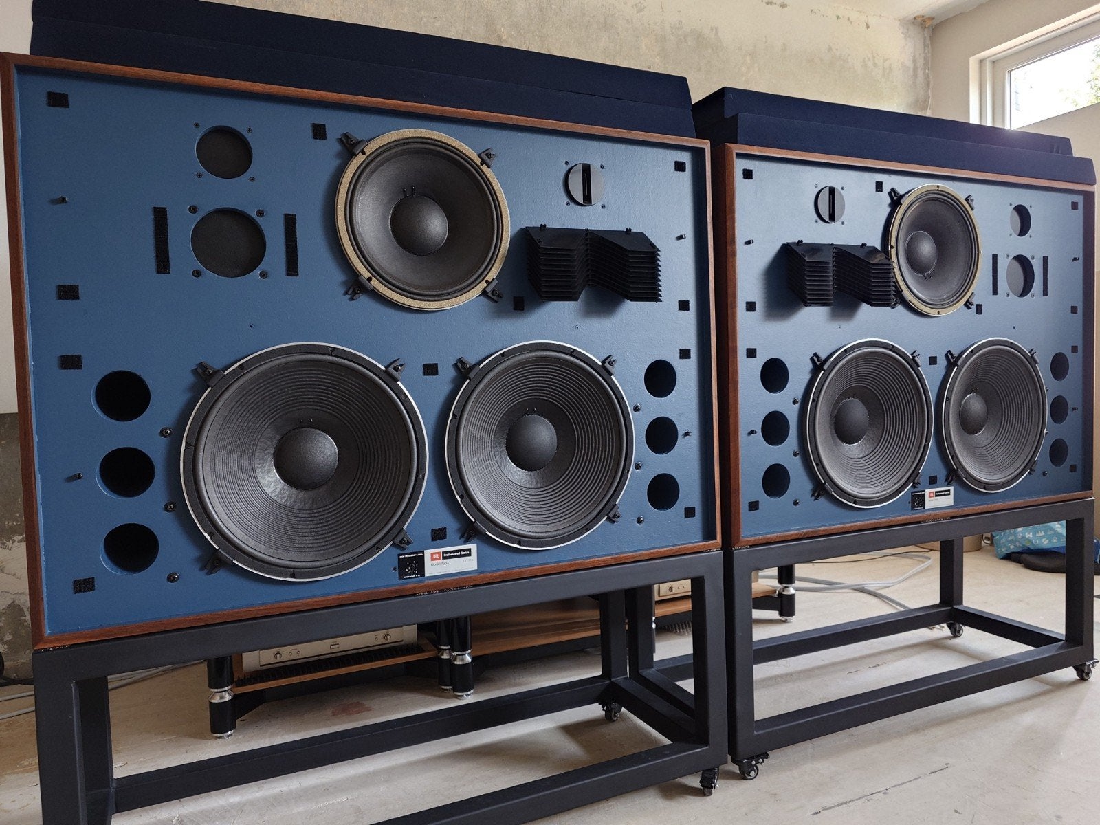 1975 JBL Studio Monitor 4350 AWX orignele set uit Japan, Audio, Tv en Foto, Luidsprekers, Ophalen, Overige merken