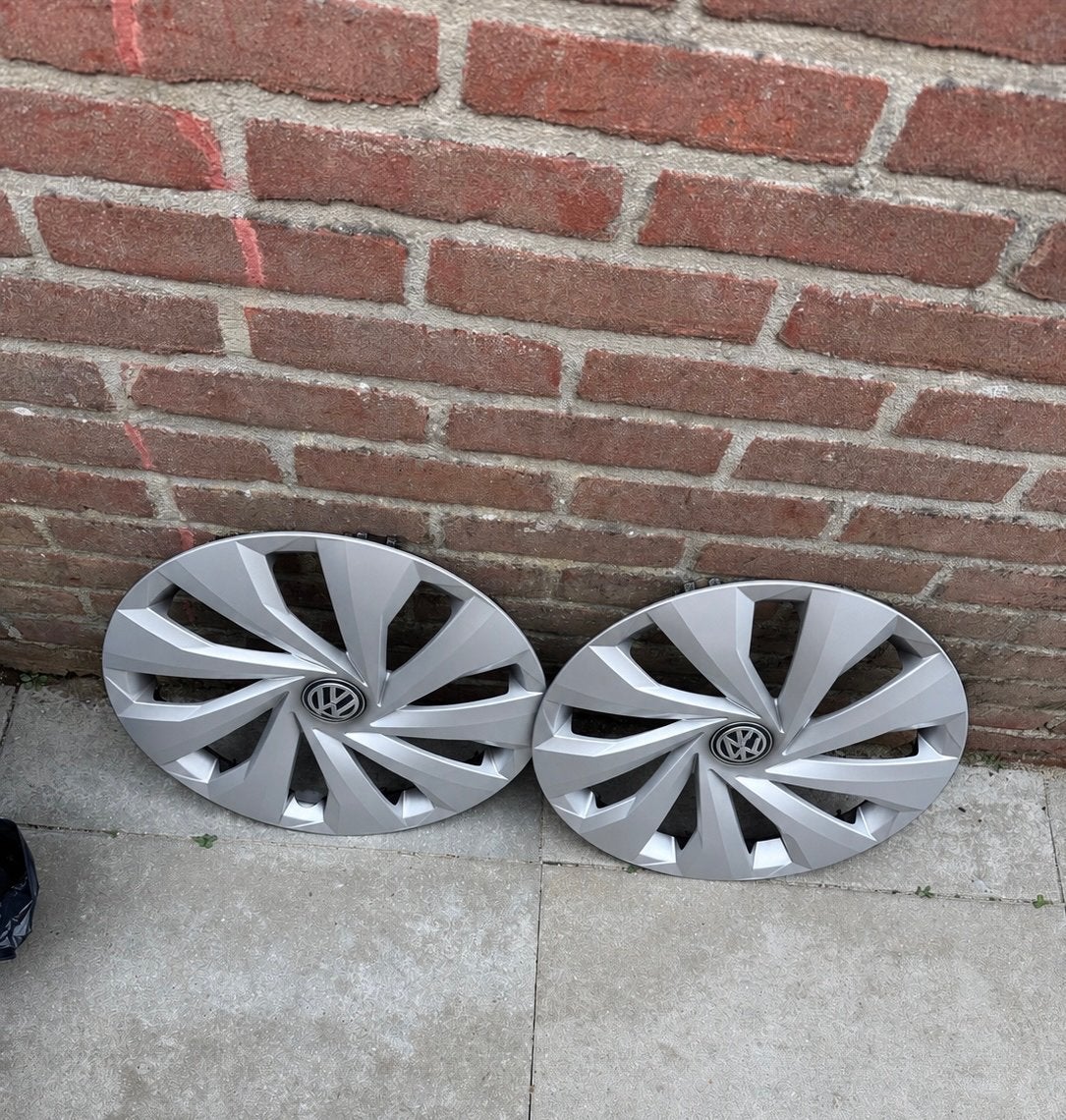 VW wieldoppen - Set van 4, Ophalen of Verzenden, Gebruikt