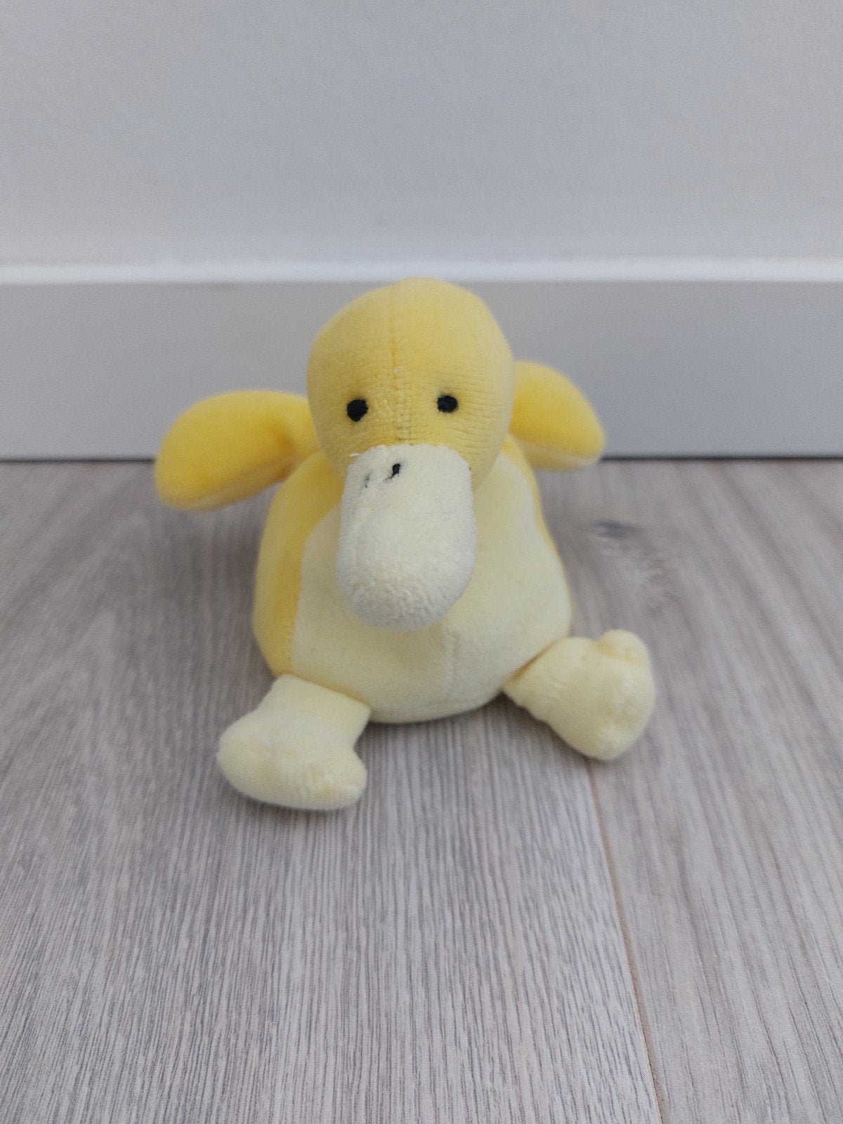 Knuffel happy horse eend geel vintage L2031, Ophalen of Verzenden, Zo goed als nieuw, Eend