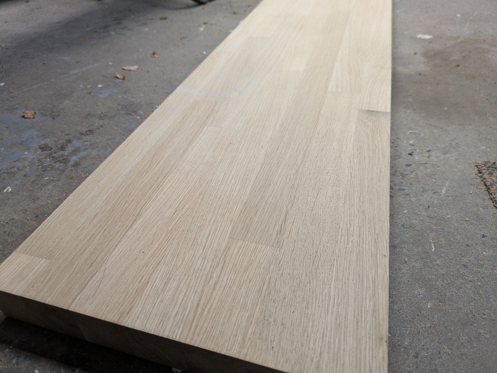 Massief eiken blad, Ophalen, Nieuw, Hout, 20 tot 50 mm