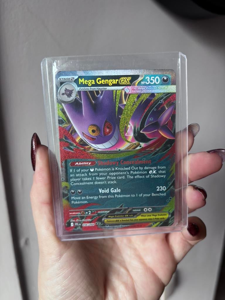 Mega Gengar EX 056/094, Ophalen of Verzenden, Zo goed als nieuw
