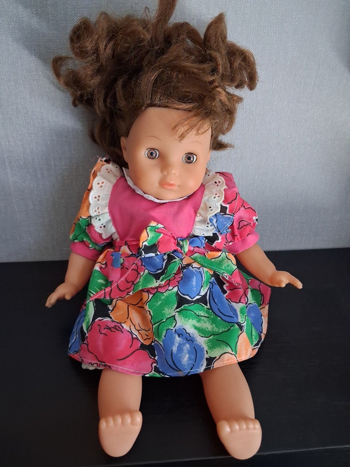 Vintage pop uit jaren '60, Kinderen en Baby's, Speelgoed | Poppen, Ophalen of Verzenden, Gebruikt, Babypop
