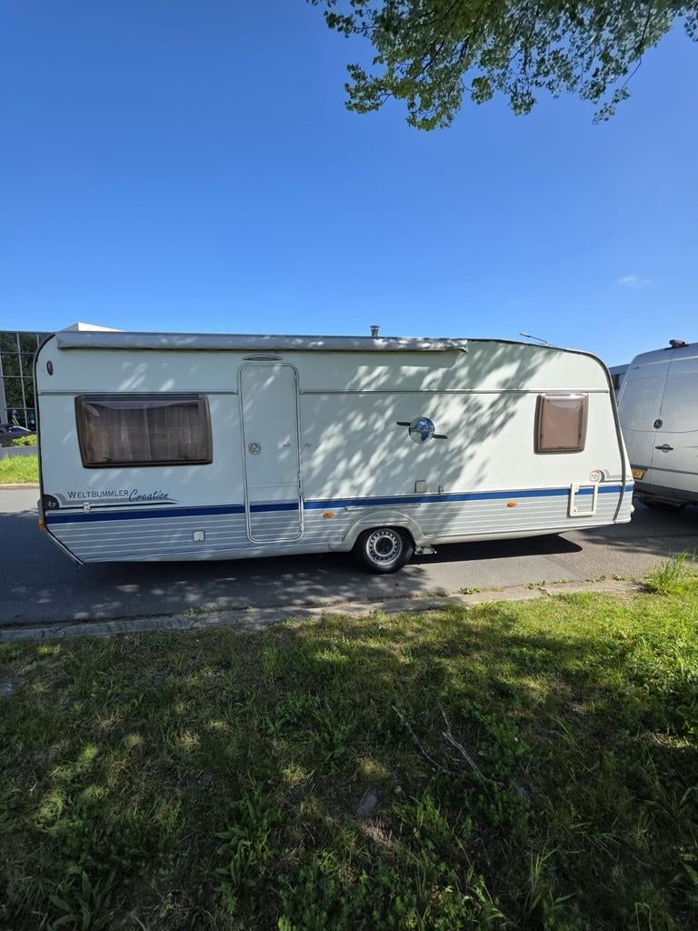 TEC 530 Weltbummler Creation 2006  mover, airco en voortent, Caravans en Kamperen, Caravans, T.E.C., Rondzit, Frans bed, Airco