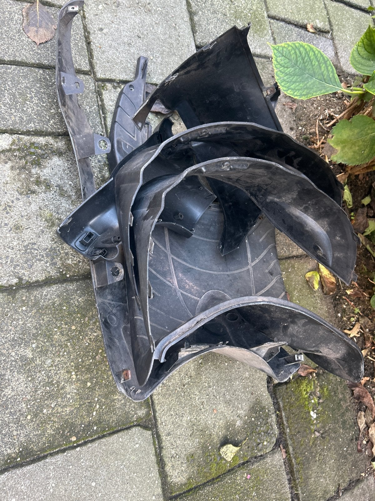 Piaggio Zip binnenkappen set, Ophalen of Verzenden, Gebruikt, Kap, Piaggio