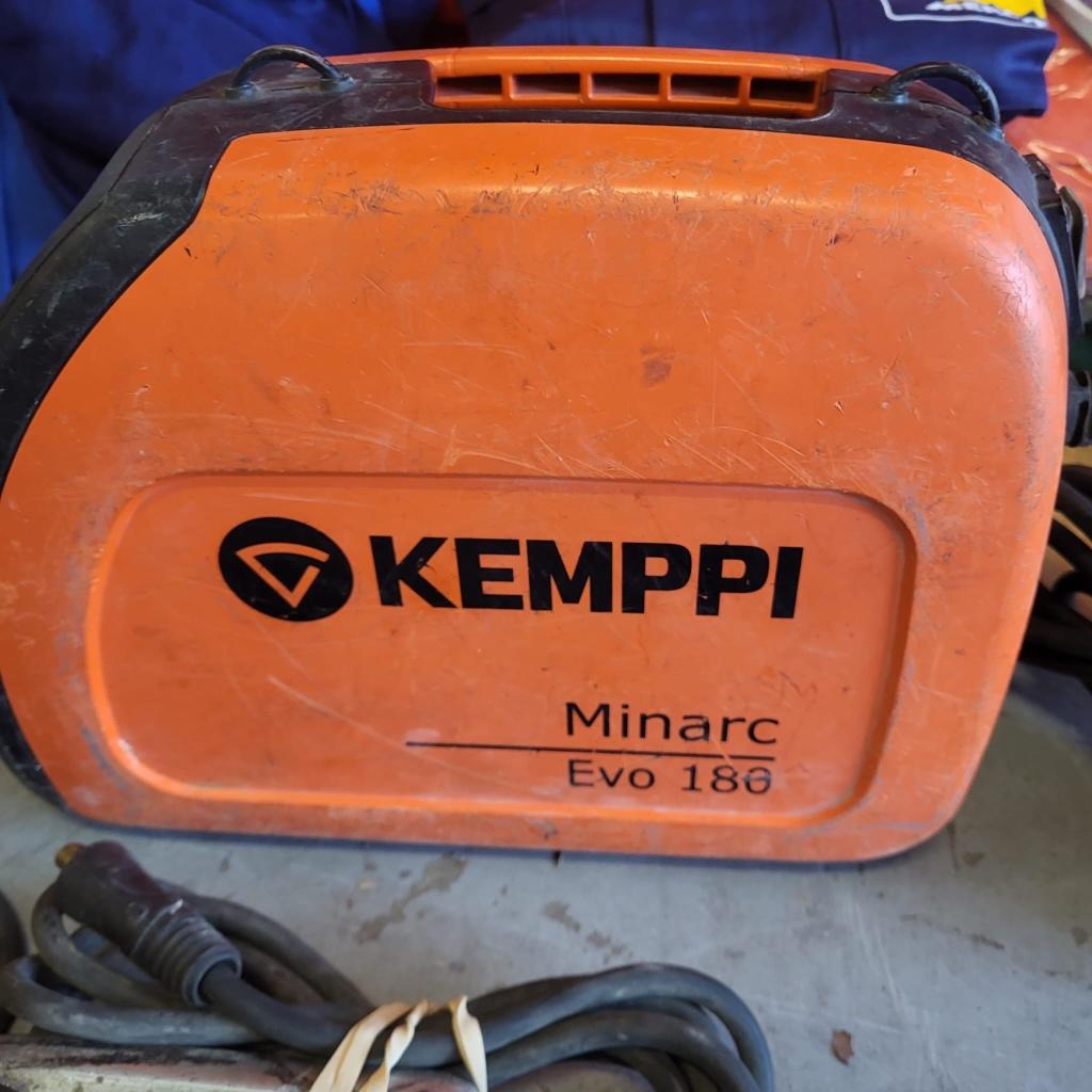 Kemppi Minarc Evo 180 lasapparaat, Doe-het-zelf en Verbouw, Gereedschap | Lasapparaten, Ophalen of Verzenden, Gebruikt, 150 tot 250 ampère