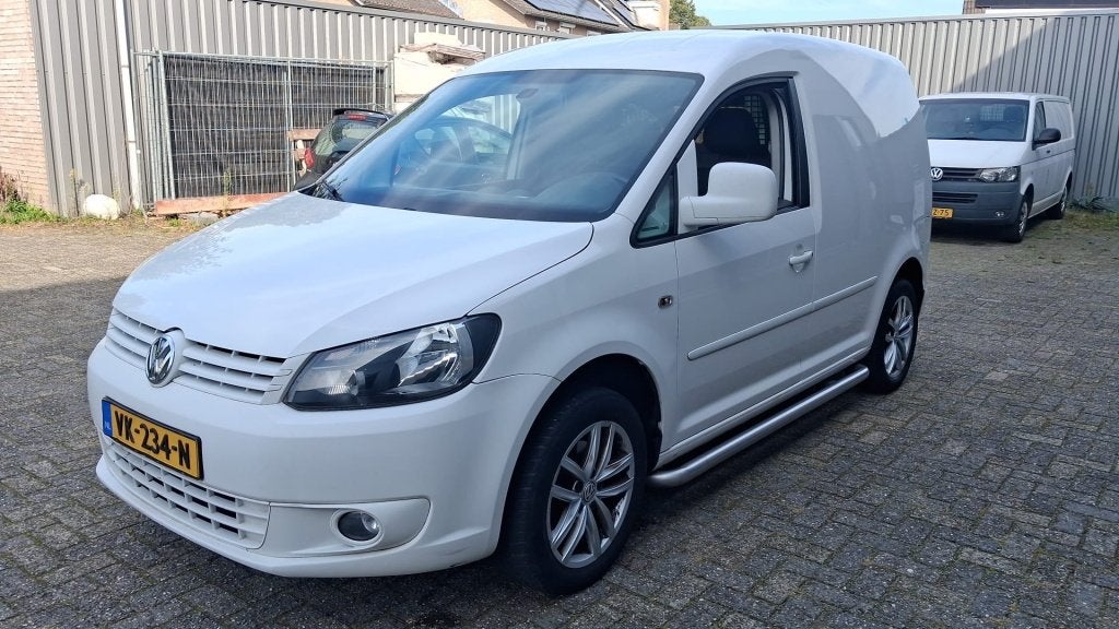 Volkswagen Caddy 1.6 TDI 2014 APK6-27 AIRCO NAVI (bj 2014), Euro 5, Stof, Gebruikt, 4 cilinders