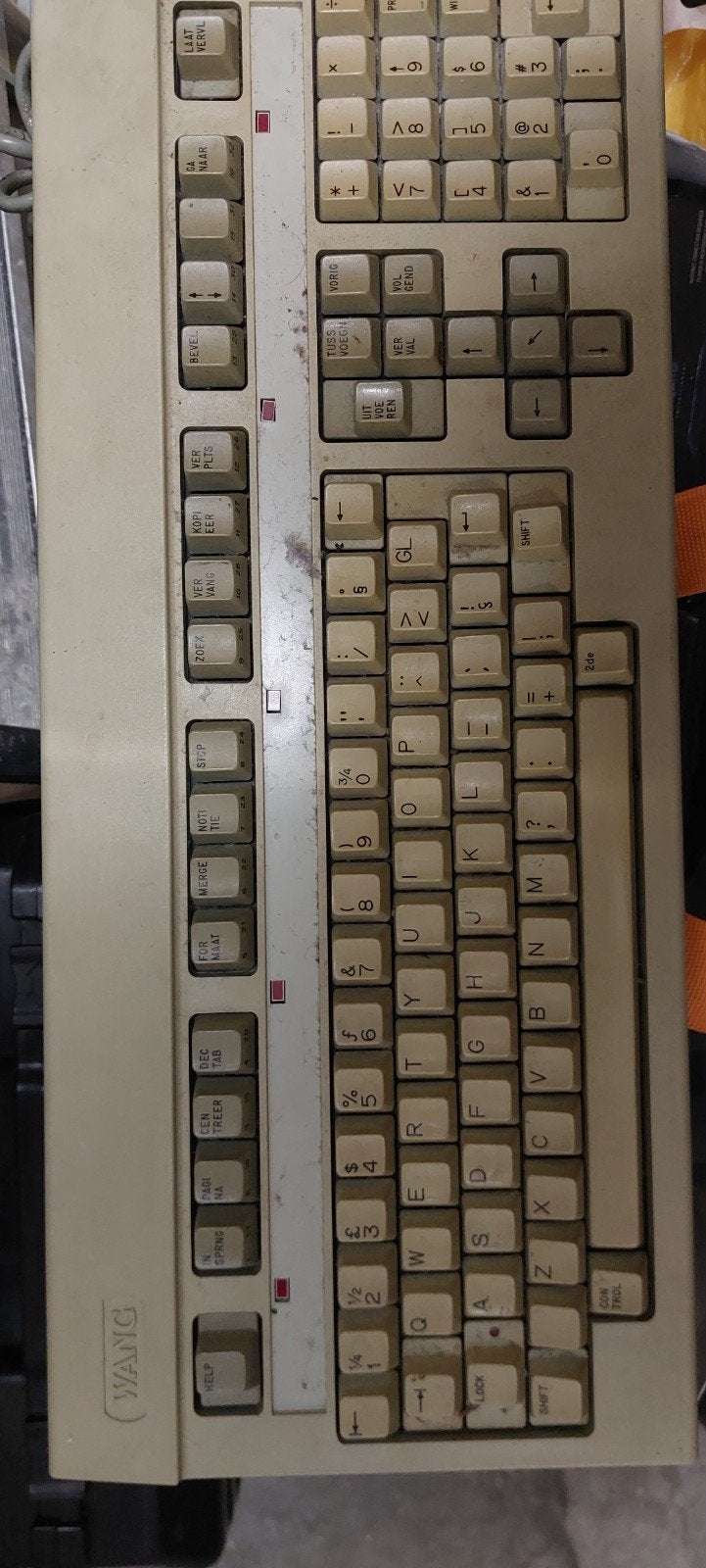 vintage toetsenbord voor vintage computer, Ophalen of Verzenden, Wang