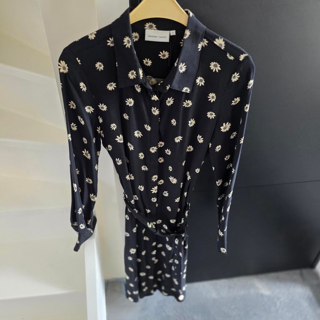 Fabienne Chapot Halen Jane Dress mt 34, Zwart, Ophalen of Verzenden, Zo goed als nieuw, Maat 34 (XS) of kleiner