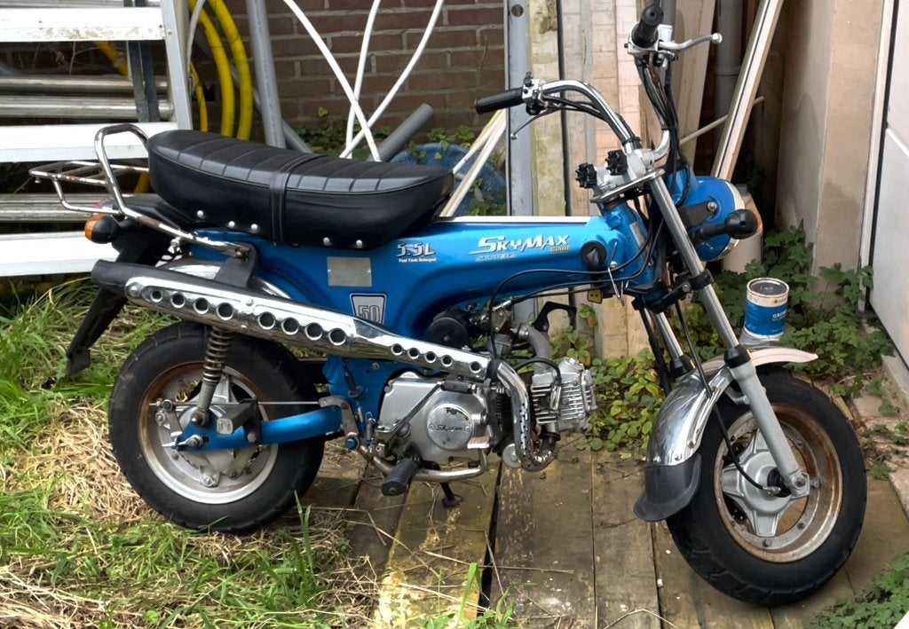Dax Skyteam 50cc brommer (Honda Dax), Ophalen, Gebruikt, Overige modellen, 4 versnellingen