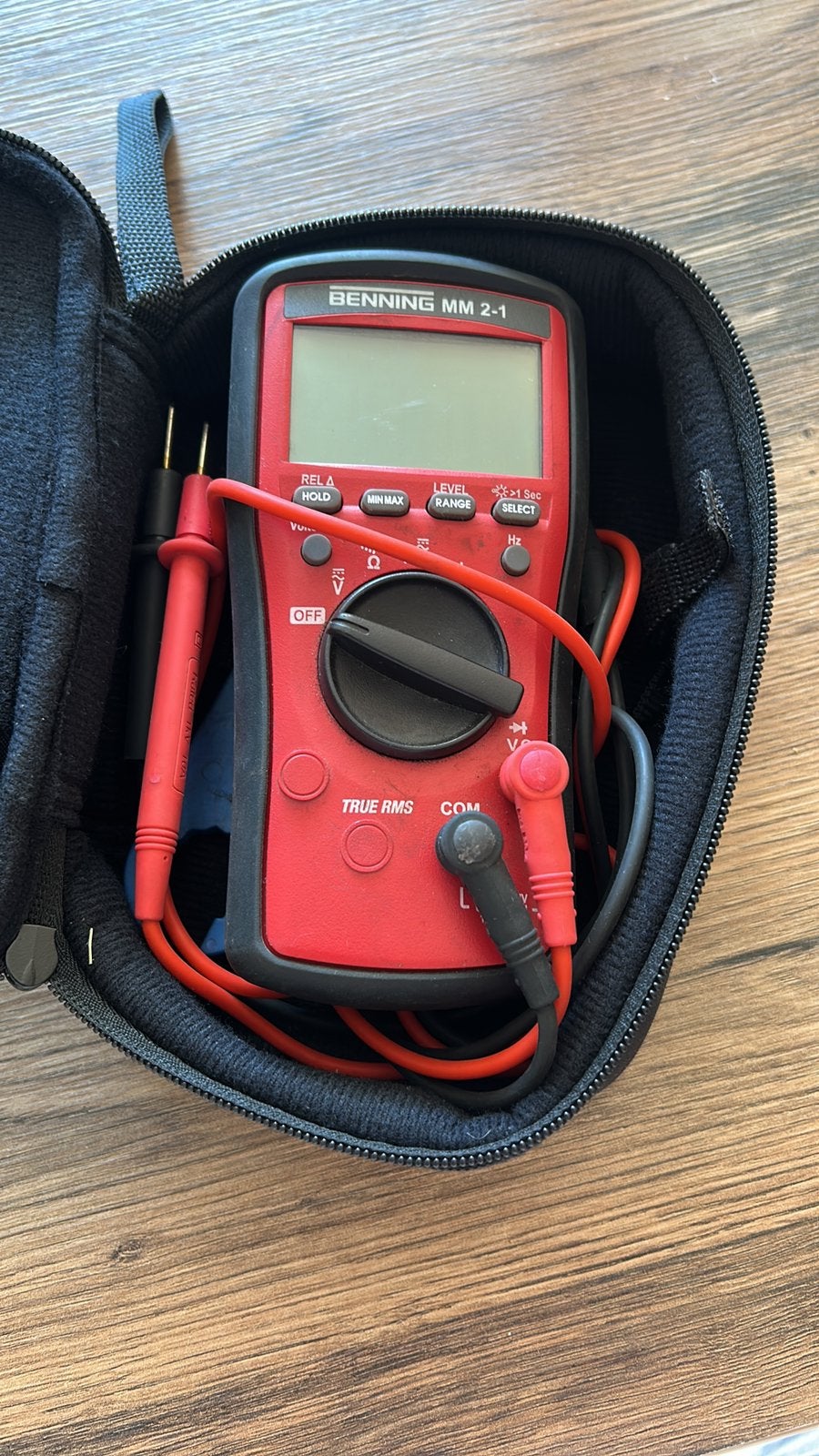 Benning multimeter, Ophalen of Verzenden, Zo goed als nieuw, Multimeter