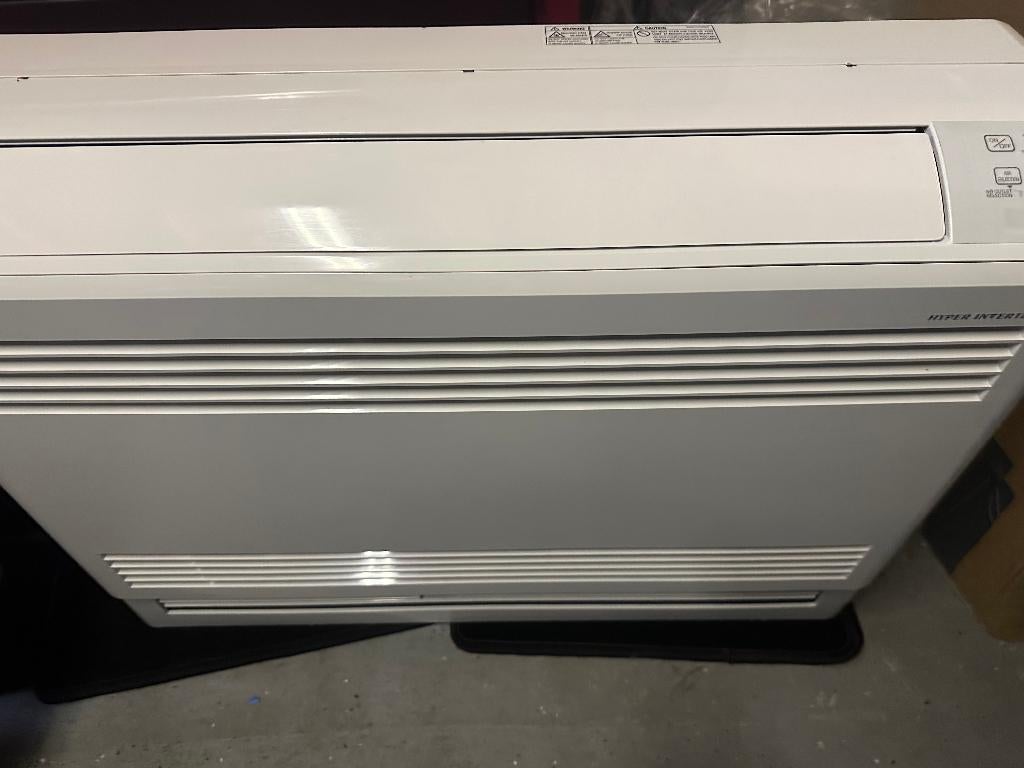 mitsubishi heavy airco vloermodel SRF-50ZSX-W, Witgoed en Apparatuur, Airco's, Ophalen, Koelen en Ontvochtigen, Timer, 3 snelheden of meer