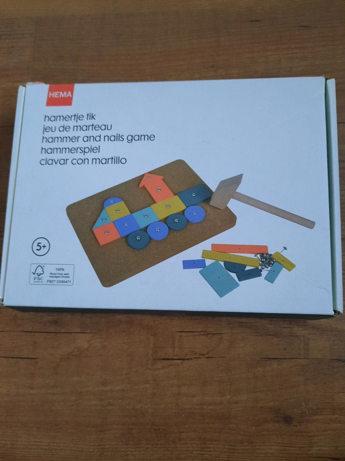 Hema Hamertje Tik Spel - Creatief Speelgoed 5+, Ophalen of Verzenden, Zo goed als nieuw, Knutselen