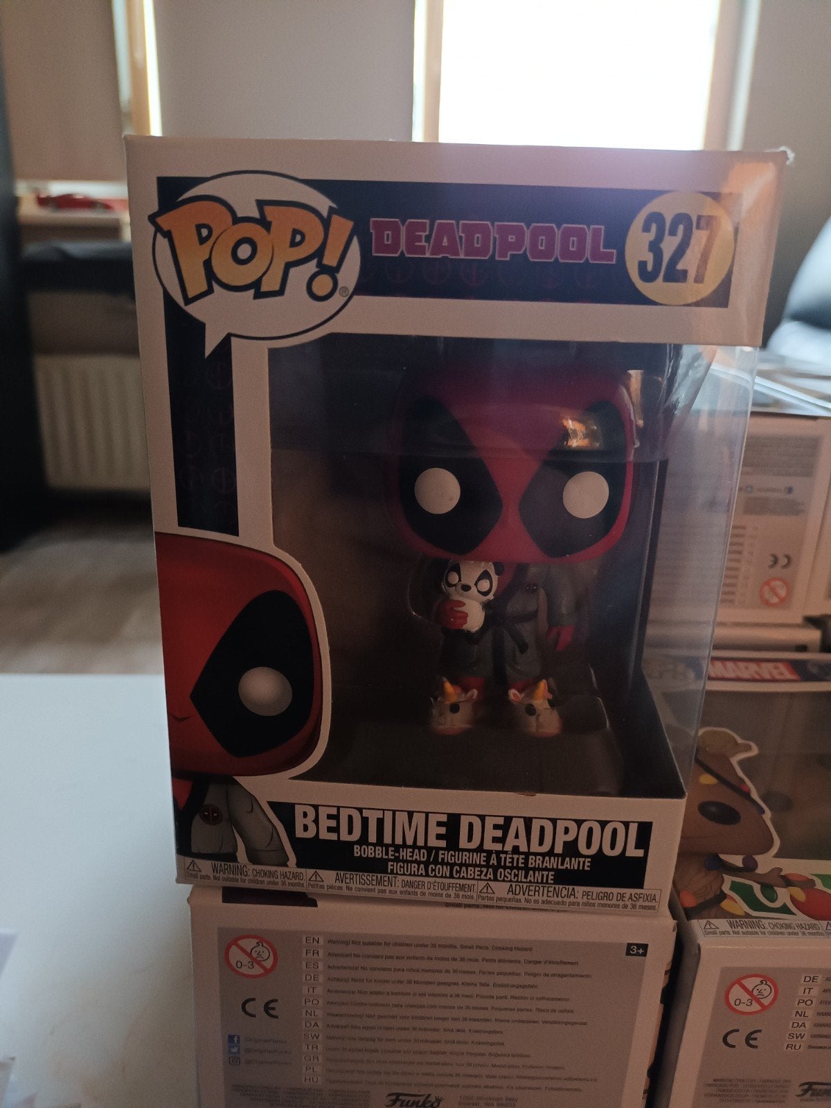 Funko Pop! Deadpool 327 Bedtime Deadpool, Ophalen of Verzenden, Zo goed als nieuw