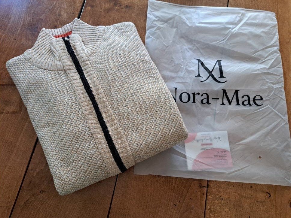 crèmekleurige vest Nora Mae L  nieuw, Maat 52/54 (L), Beige, Nora Mae, Nieuw