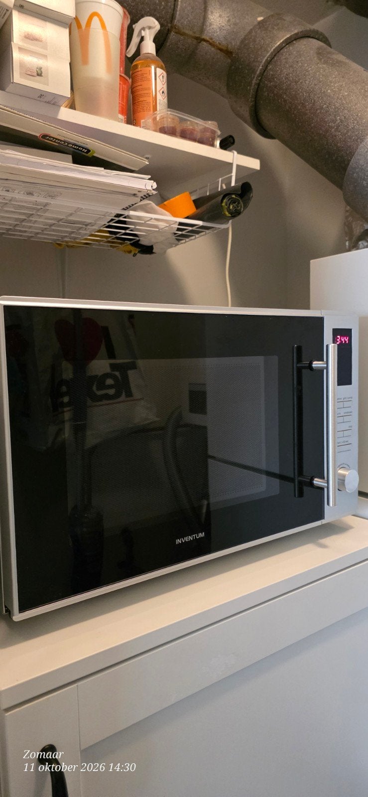 inventum combi magnetron, Ophalen, Zo goed als nieuw