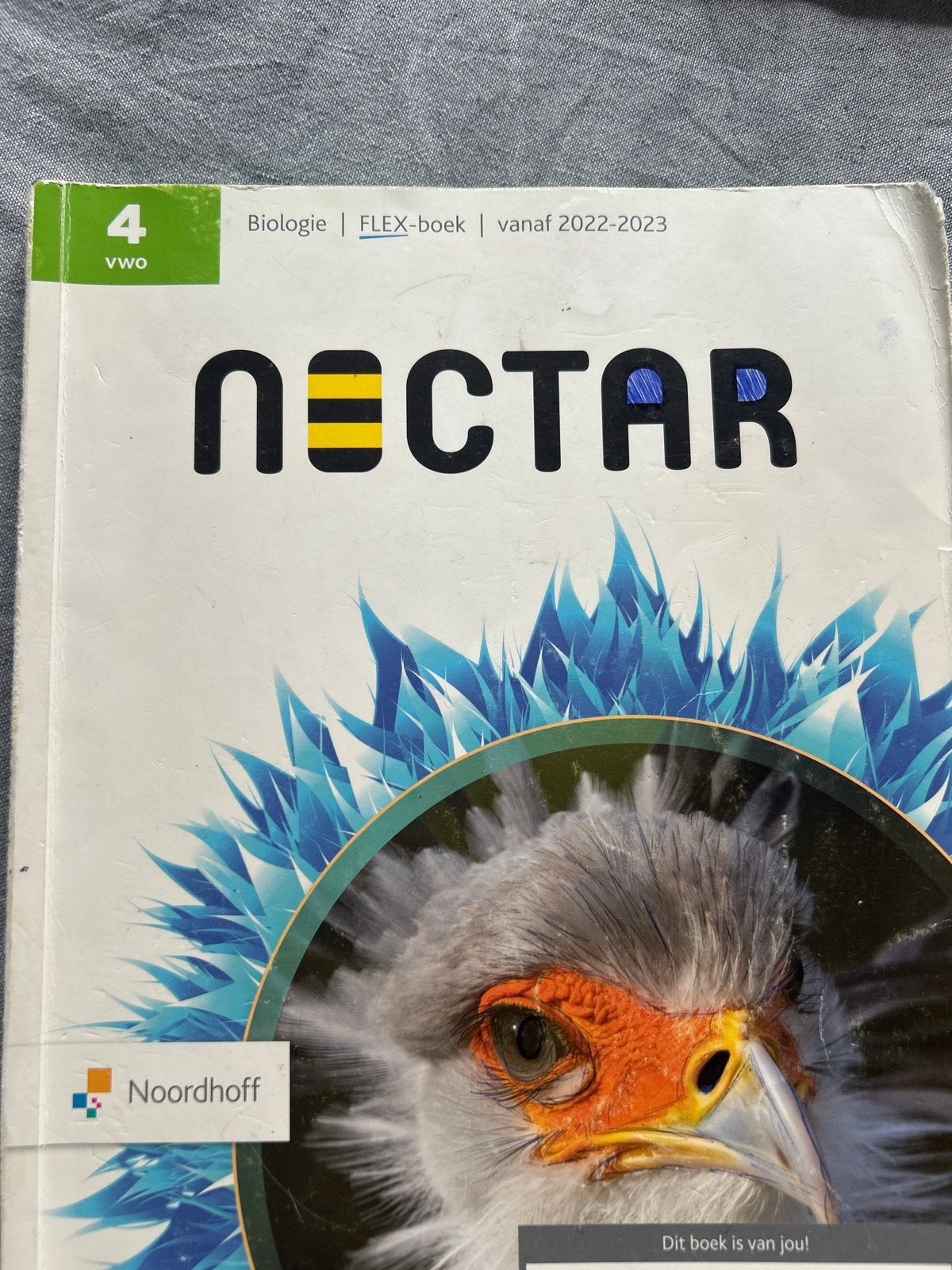 Nectar Biologie FLEX-boek 4 VWO (2022-2023), Ophalen of Verzenden, Gelezen, VWO, Biologie