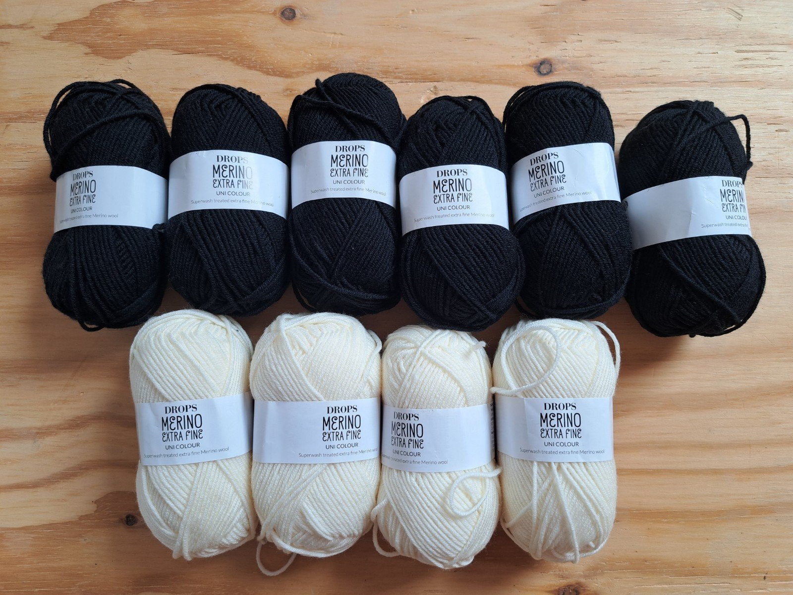 Setje 10 Drops Merino Extra fine samen voor €25., Ophalen of Verzenden, Nieuw, Breien of Haken, Wol of Garen
